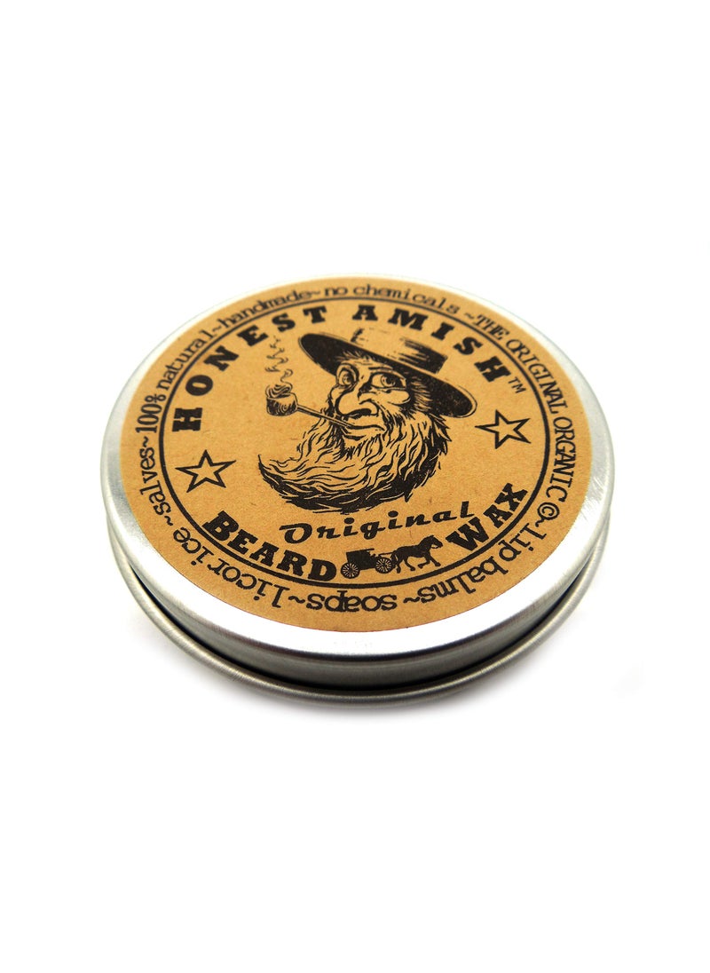 Honest Amish - Honest Amish Original Beard Wax - All Natural and Organic- 2 ounce - Image 1
