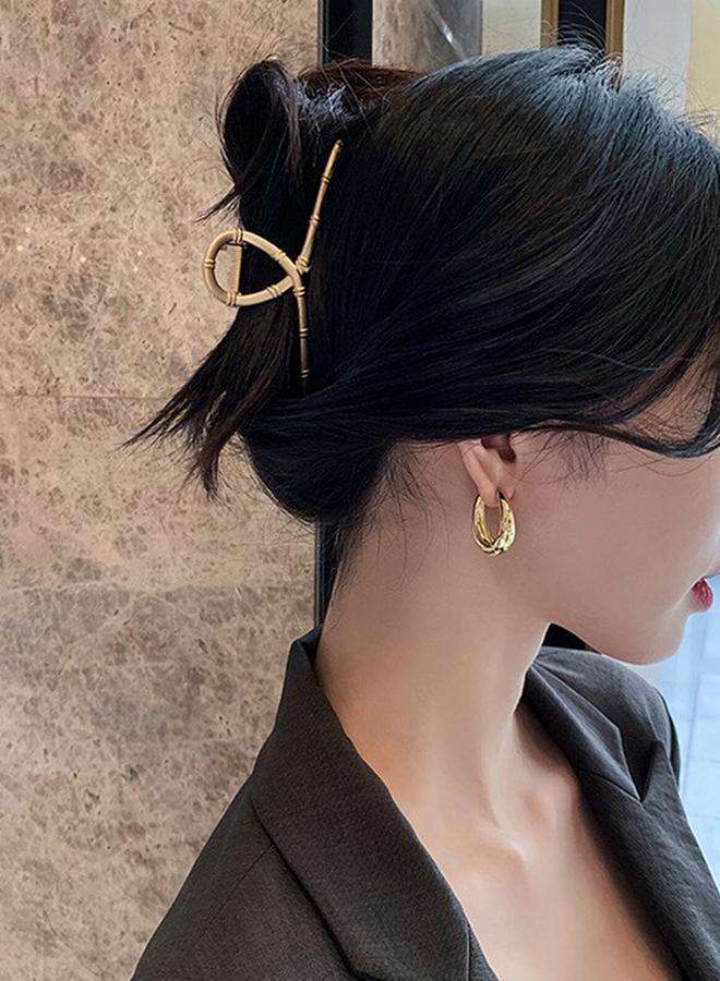 Take Two Plain Hoop Earrings - Image 5