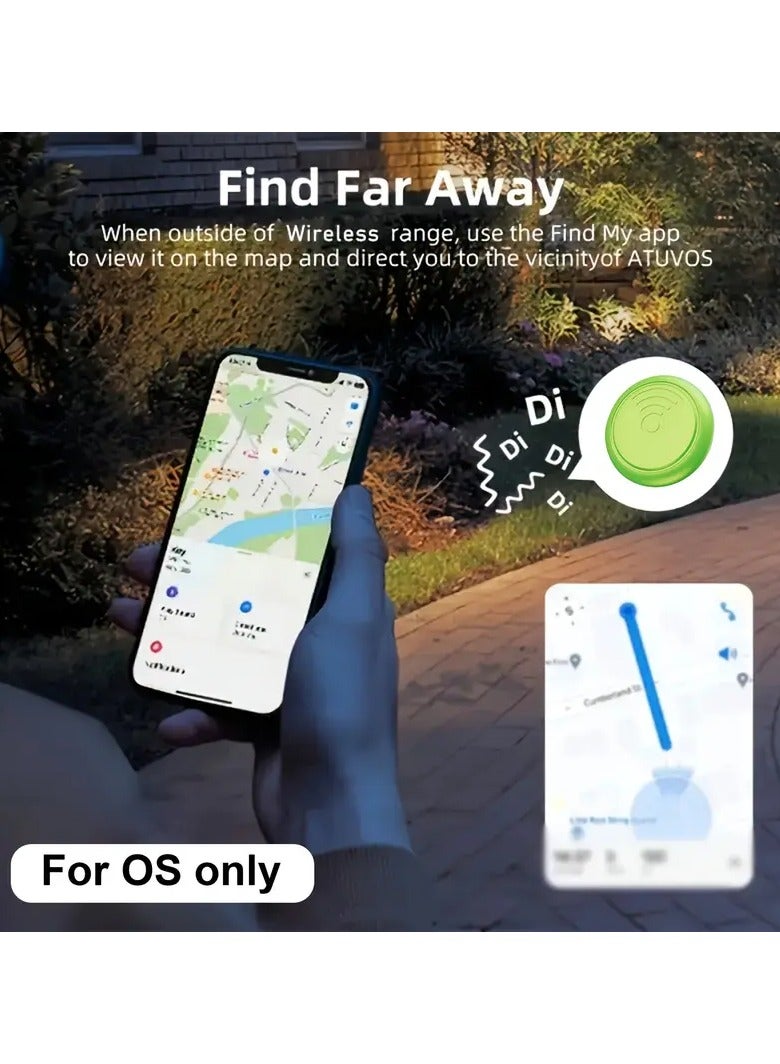 Smart Tag Anti-Lost Device for iPhone – Unlimited Range, One-Click Search Locator for Pets, Wallets, Keys & Elderly – Lightweight Wireless Tracker  - Image 2