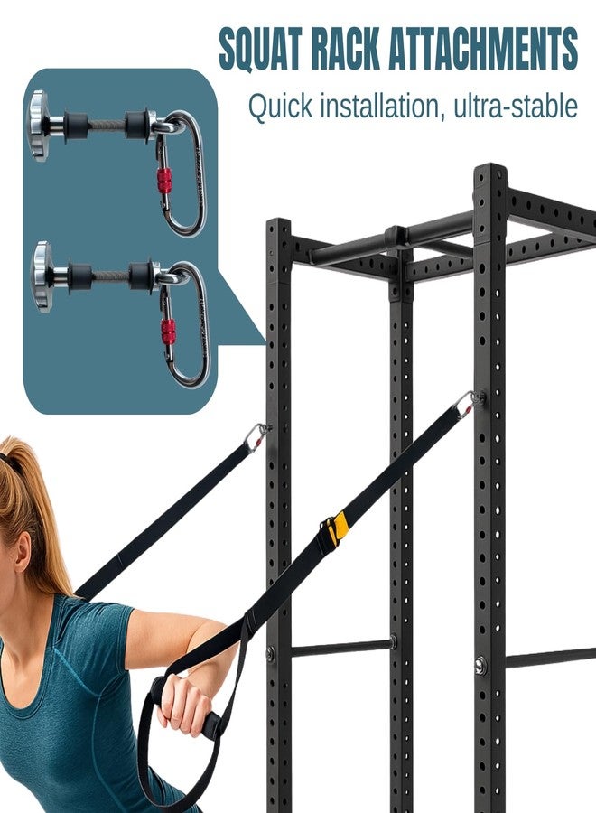 قطعتان من ملحقات رف الطاقة، تناسب إطارات 2 بوصة × 2 بوصة و3 بوصة × 3 بوصة (فتحات 1/2 بوصة و1 بوصة)، ملحقات رف القرفصاء لمعدات تدريب القوة (رمادي فضي) - Image 2