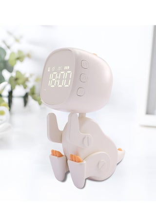 Kids Dinosaur Alarm Clock Digital for Boys and Girls Bedroom LED Bedside with Display 3 Settings 5 Sounds Ok to Wake Light Night Beige - pzsku/Z6A403CB47DAEE1B831D2Z/45/_/1712743942/a451ec26-3f53-46fe-b254-abae44cbefe8