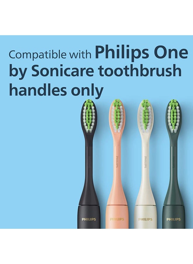 Philips One by Sonicare, 2 Brush Heads, Shimmer, BH1022/05 - Image 2