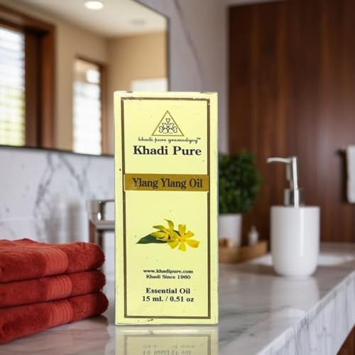 Khadi Pure Herbal Ylang Ylang Essential Oil, 15 ml (Pack of 2) - Image 2