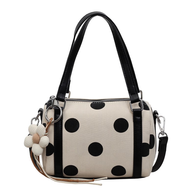Fashion Polka Dot Shoulder Bag 2026 New Large Capacity Korean Style - Image 5