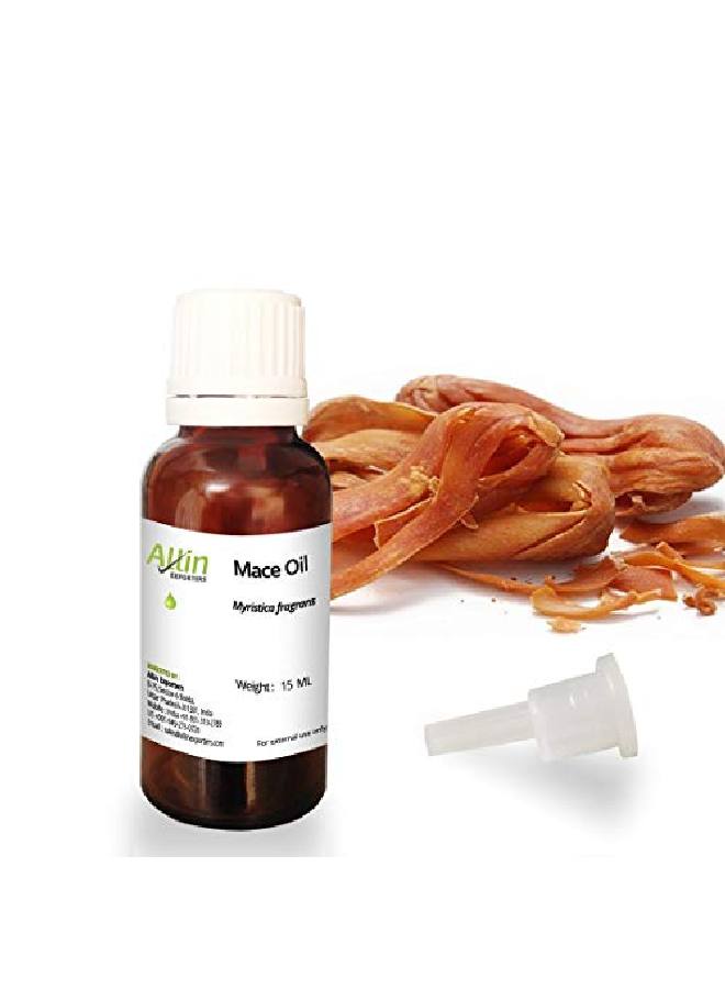 Allin Exporters زيت جوزة الطيب 100% نقي وغير مخفف 15 مل - Image 1