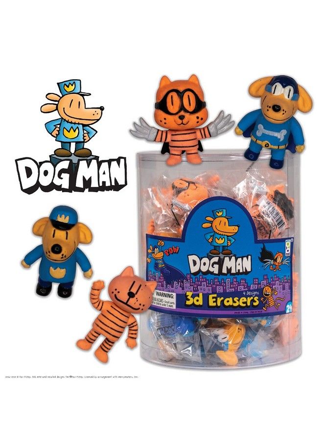 Geddes Raymond Geddes Dog Man 3D Puzzle Eraser (Tub Of 24) - Image 5