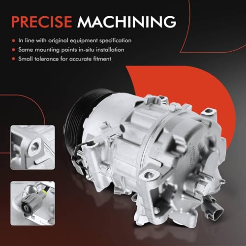 A-Premium Air Conditioner AC Compressor with Clutch Compatible with Lexus IS250 IS350 IS300, RC300 RC350, GS350, 2.5L 3.5L - Image 5