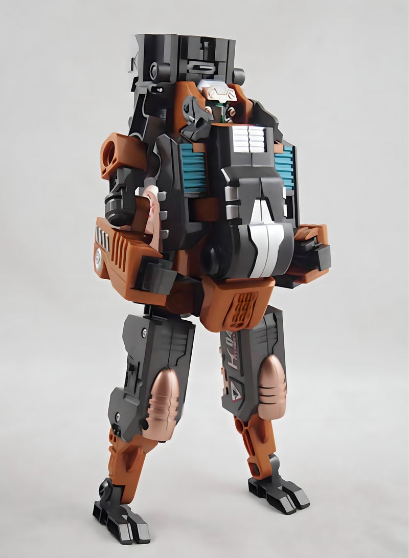 MAGIC VAULT Toy Gun Pistol - 2-1 Transformable Toy Gun Robot - Manual Soft Bullet Gun with Foam Bullets - Indoor/Outdoor Games and Toys - for 6-12 Year Old Boys, Birthday Gifts for Kids Age 6+ - Image 2