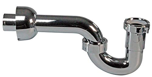 Westbrass D401PF26 Decorative Styrene PTrap Polished Chrome - Image 1