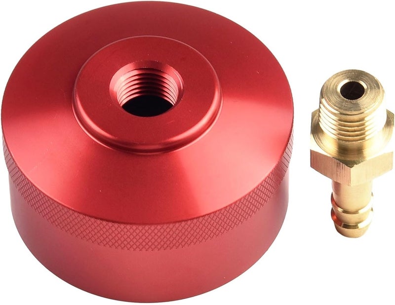 Extended Run Generator Fuel Kit Fuel Gas Cap With Brass Hose For Honda, EU2200i EU2000i EU1000i EU20i Generators With Anodized Finish And Nitrile Gasket For Auxiliary Tank Connection - Image 2