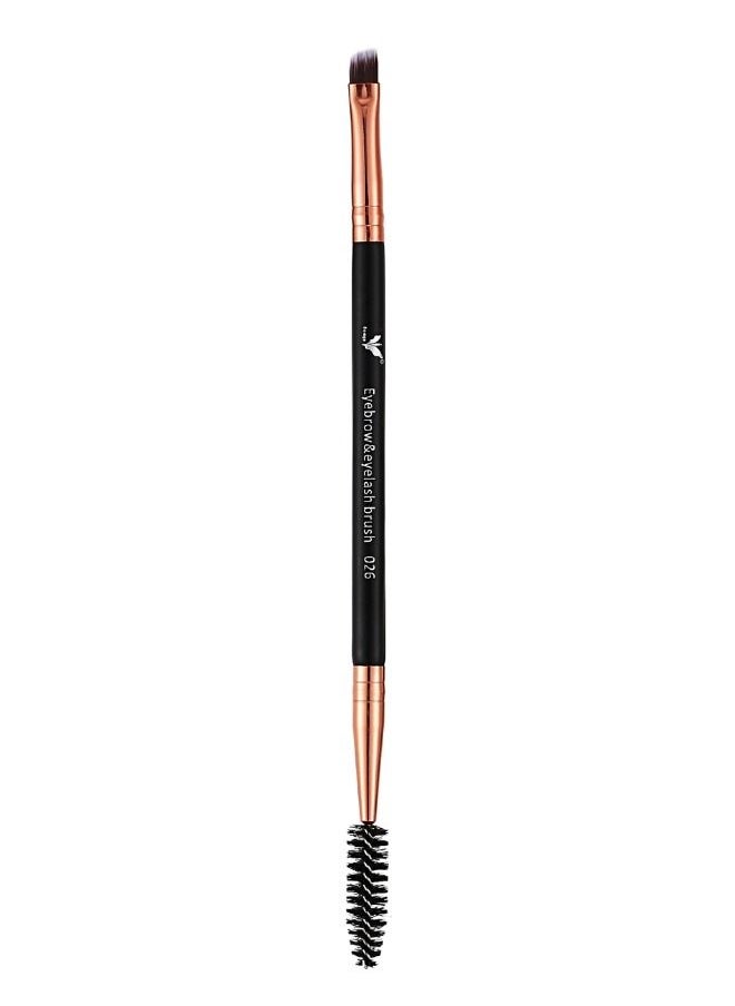 daroge - Eyebrow & Eyelash Makeup Brushes Rose Gold/Black - Image 1