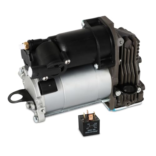 YDMON Air Suspension Compressor Pump, Compatible with Mercedes GL-Class X166 GL 350 GL450 GL500 GL550 M-Class W166 ML250 ML 350 2013 2014 2015, Automotive Replace Part 1663200104 1663200204 - Image 1