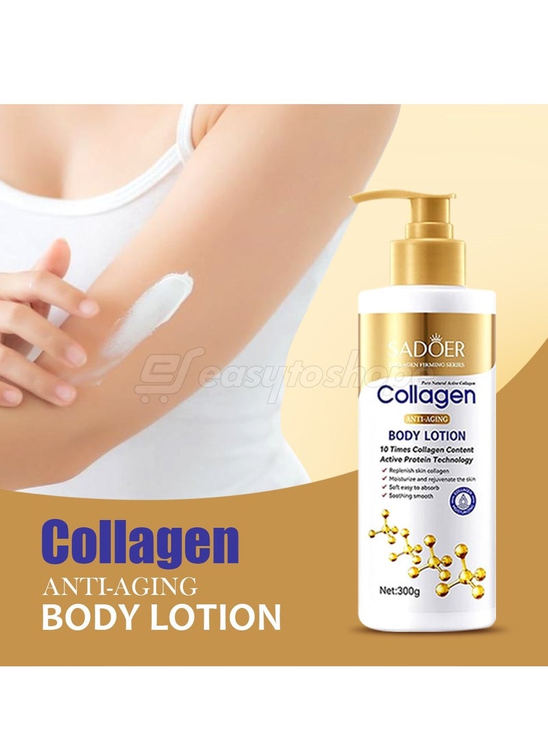 SADOER Collagen 6 in 1 Skin Care Set Face Serum Cream Lotion Toner Cleanser Mask Anti Aging Whitening Firming Hydrating Moisturizing Wrinkle Repair Glowing Skin Skin Tightening Facial Care Kit for Women and Men - Image 3