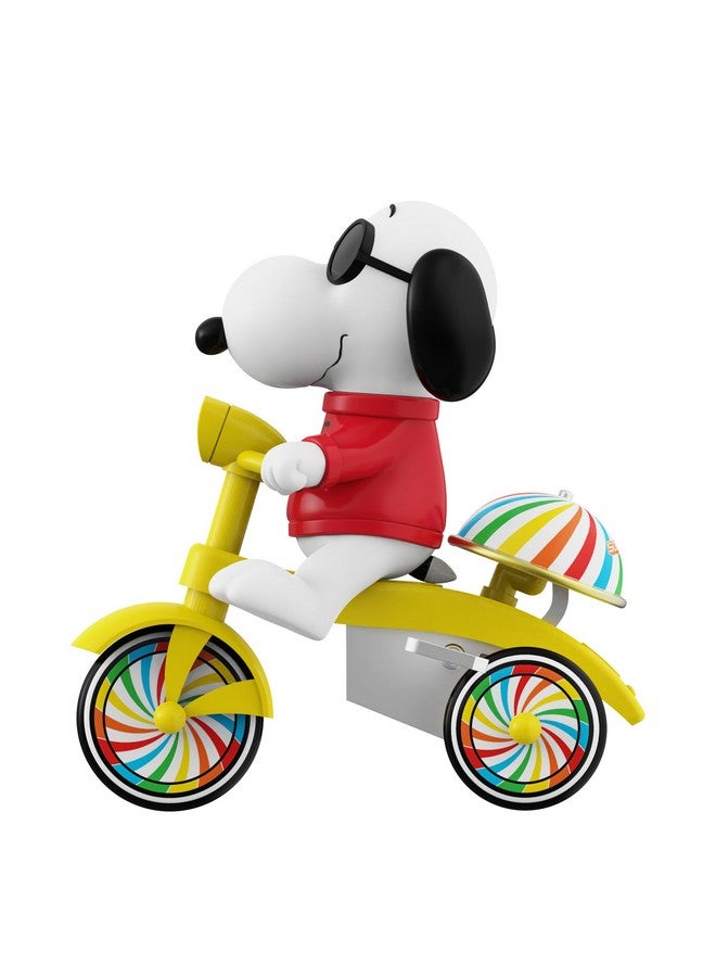 Super7 Super7 Peanuts Super Cycles - Joe Cool (Red w/Yellow Trike) Action Figure - Image 5