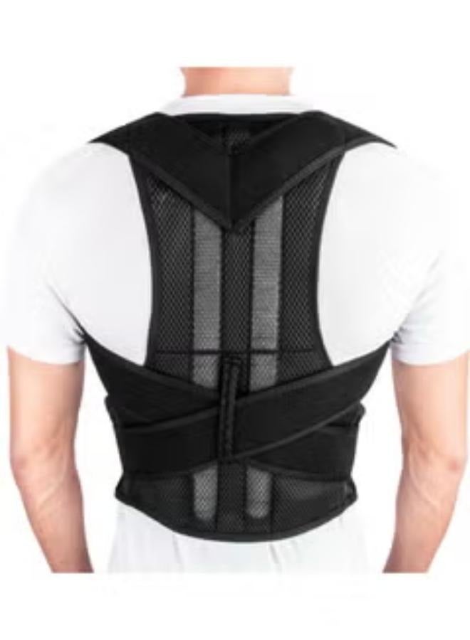 Posture Corrector for Men Women Back Brace Adjustable Straps Shoulder Support Trainer - Image 1