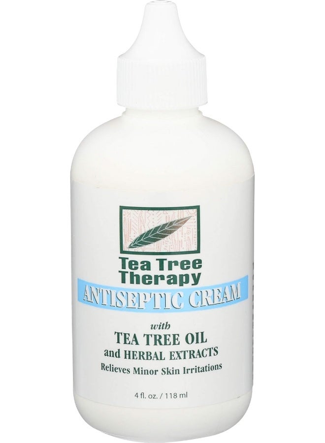 Tea Tree Therapy Antiseptic Cream, 4 Ounce - Image 1