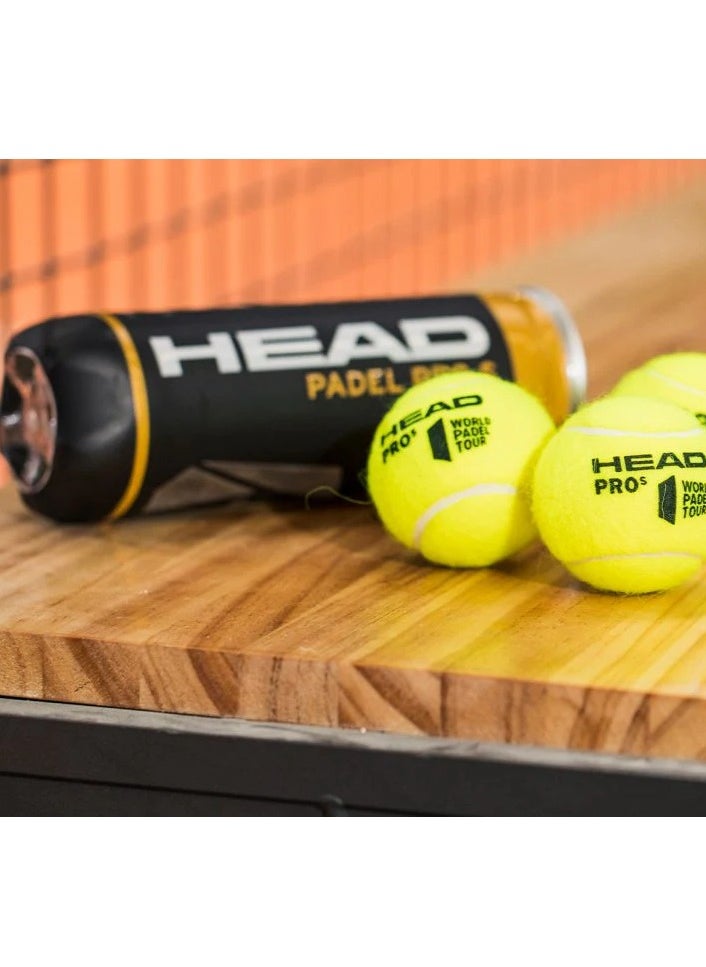 HEAD Head Pro (S) Padel balls can 3 ball [WS]  - Image 3