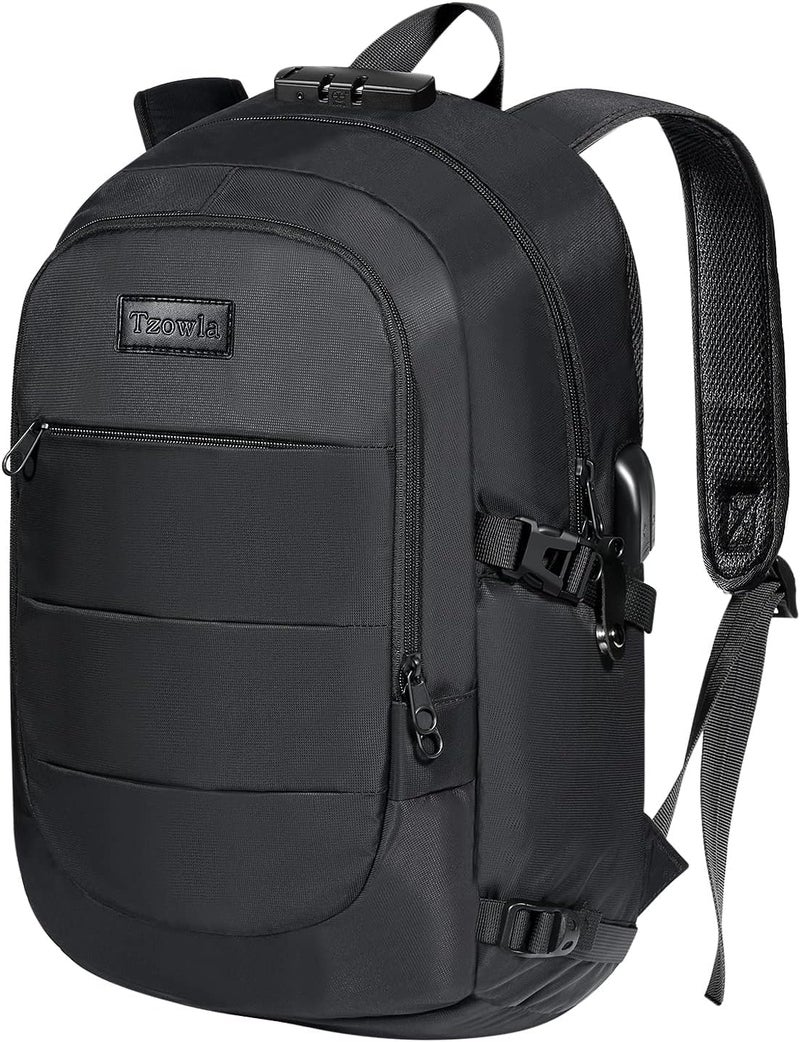 Tzowla 40 Liter Anti Theft with USB Charging Port Laptop Backpack - Image 1