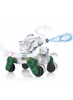 Generic 2.4G Remote Control Car, 360° Rotating Remote Control Spray Tank  Rechargeable Batteries Gifts for Boys Girls Kids  - Image 1