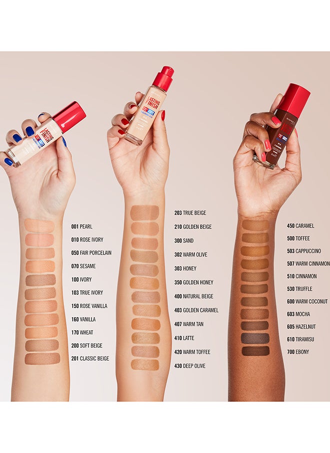 RIMMEL LONDON - Lasting Finish 35 Hour Foundation  100  Ivory - Image 1