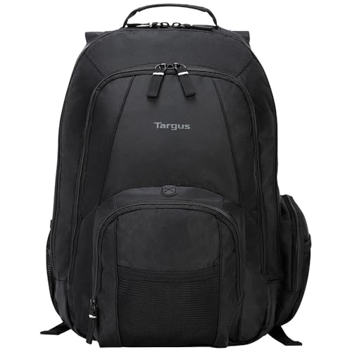 Targus 16 Inch Groove Laptop Backpack, Black - Fits Most Laptops up to 16", Water Resistant Travel Backpack for Business Commuters and Travel (CVR600) - Image 1
