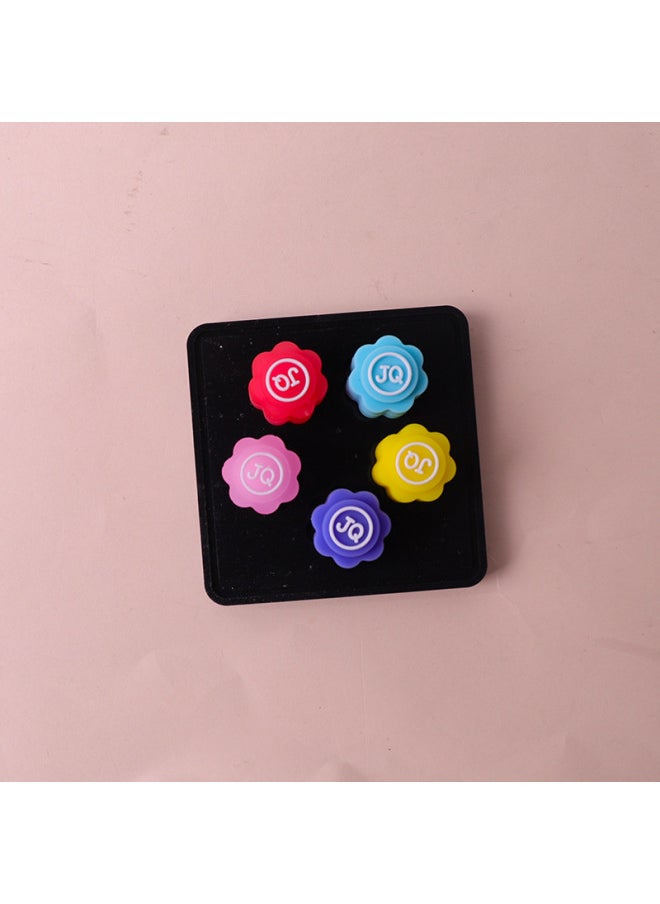 Gonggi Korean Game Catch Stones Game Kids Throw Stones Multiplayer Interactive Game Toy-Specifications:Jk Stone + Square Base  - Image 1