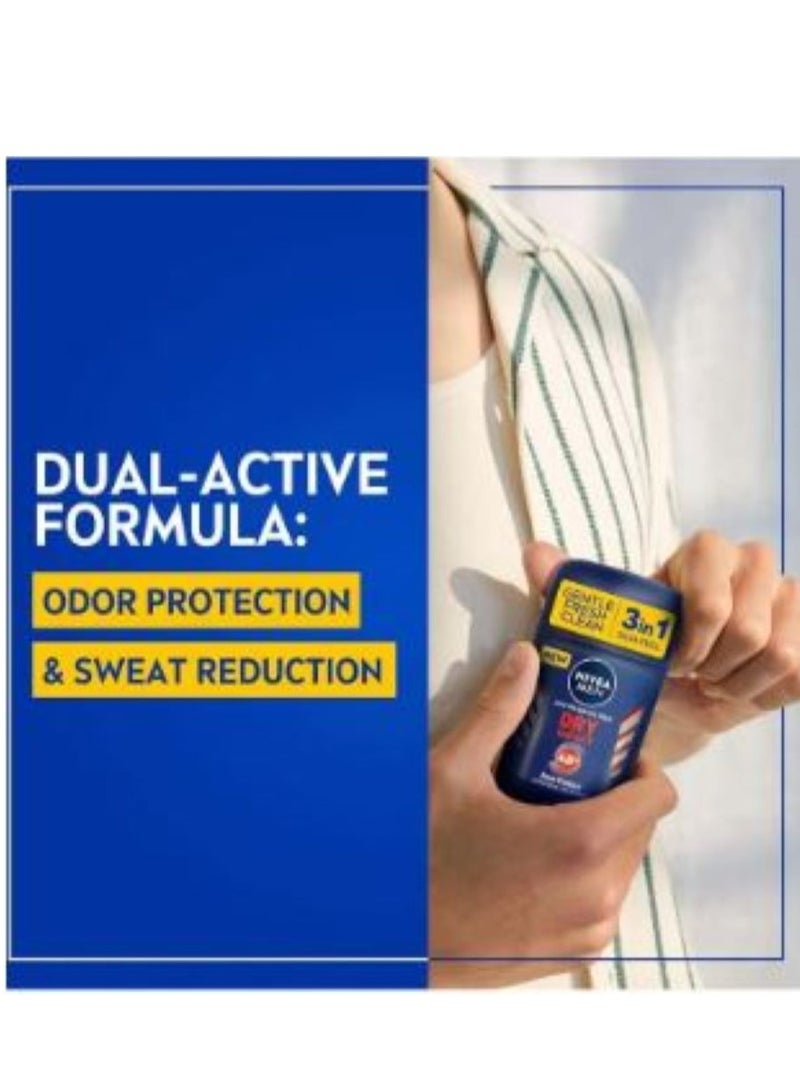 نيفيا ستيك مزيل عرق رجالي دراي امباكت 50 مل - Image 4