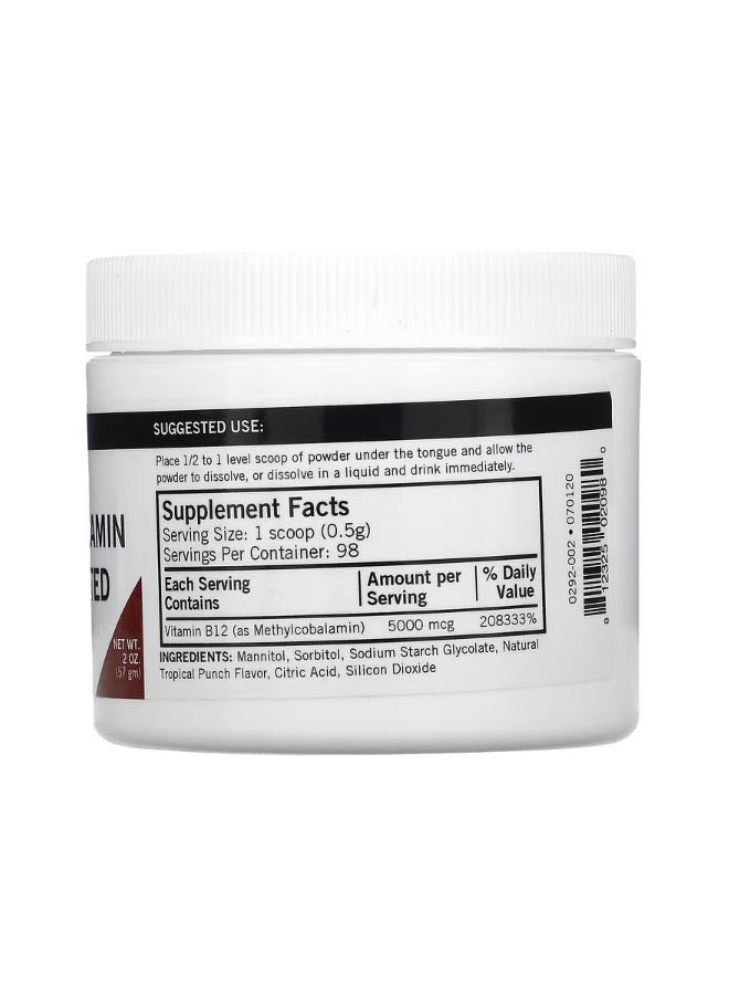 Kirkman Labs Methylcobalamin Concentrated Powder 2 oz 57 g - Image 2