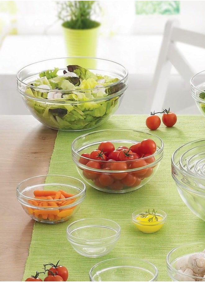 Maxim Glass Salad Bowl Clear 8.7 Inches  - Image 4