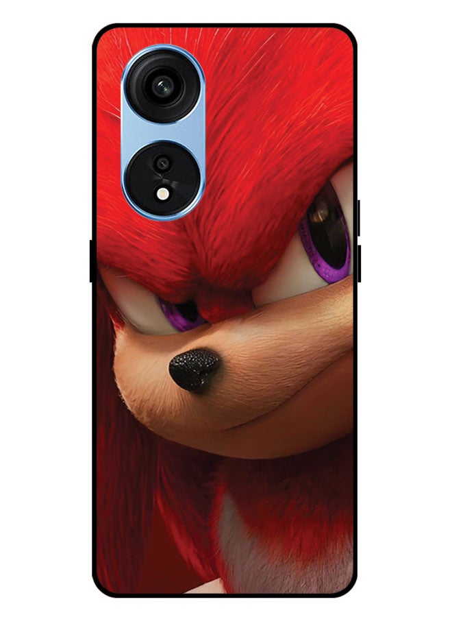 EYE CATCH Printed Protective Case Cover For Oppo A1 PRO -  Red Sonic - Image 1