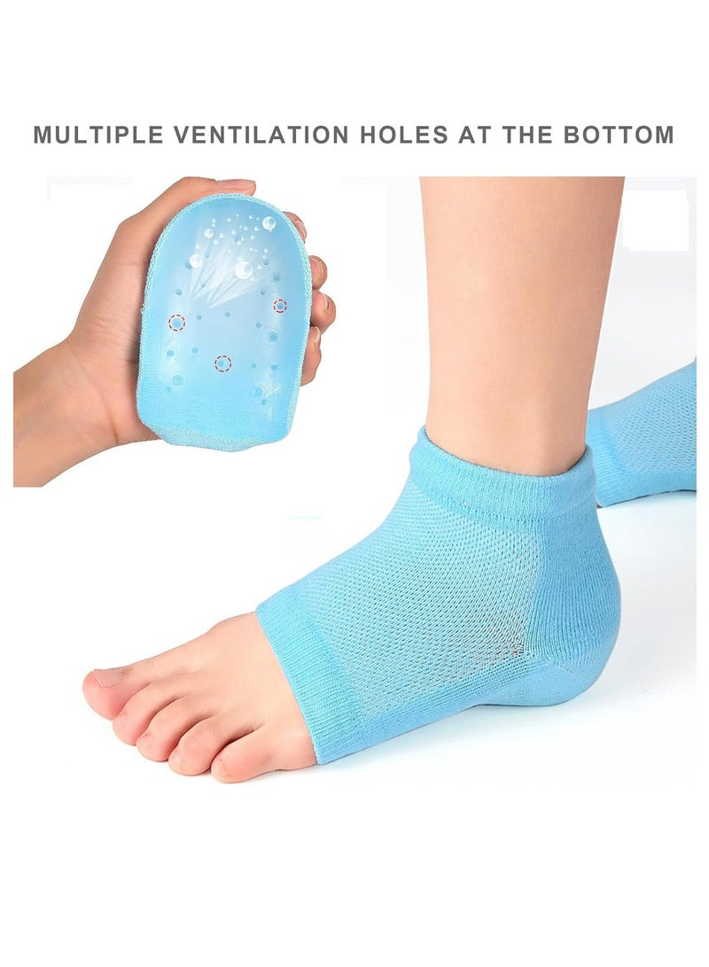 1 Pair 3 Insoles  Socks, Invisible Heel Lifts, Half-Insoles for Height Increase (3.5cm, Black) - Image 5