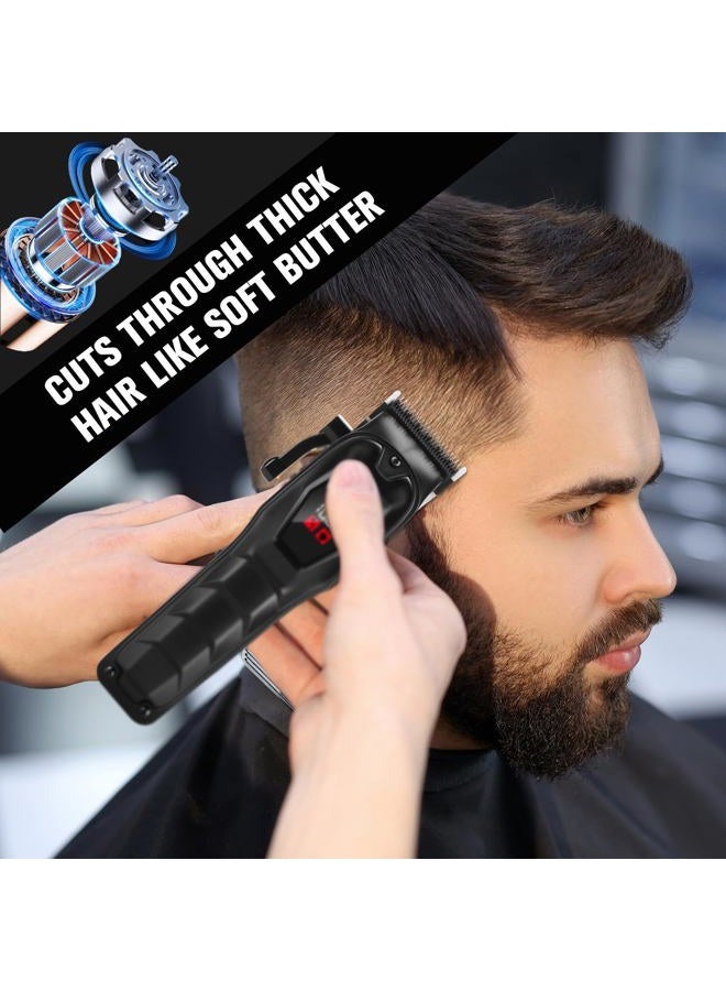 nutcore Hair Clippers for Men Professional Hair Trimmer Powerful Beard Trimmer Hair Cutting Grooming Tool - Image 3