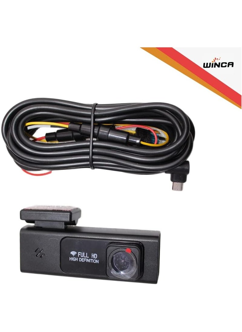WINCA WINCA Dash Cam 1080P 3”IPS Screen DVR Car Driving Recorder Wide Angle HDR Dashboard Camera Night Vision Parking Mode Motion Detection Loop Recording WIFI – Phone APP  - Image 5