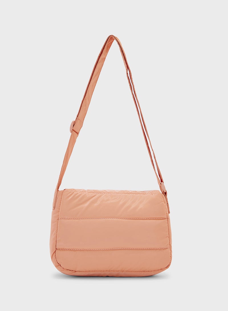 Ginger Quilted Padded Crossbody Bag  - Image 2
