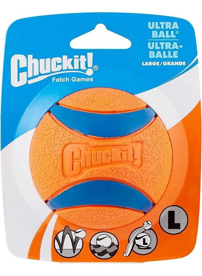 Chuckit! Dog Fetch Toy ULTRA BALL Durable Rubber Fits Launcher LARGE 4 PACK4 - Image 3