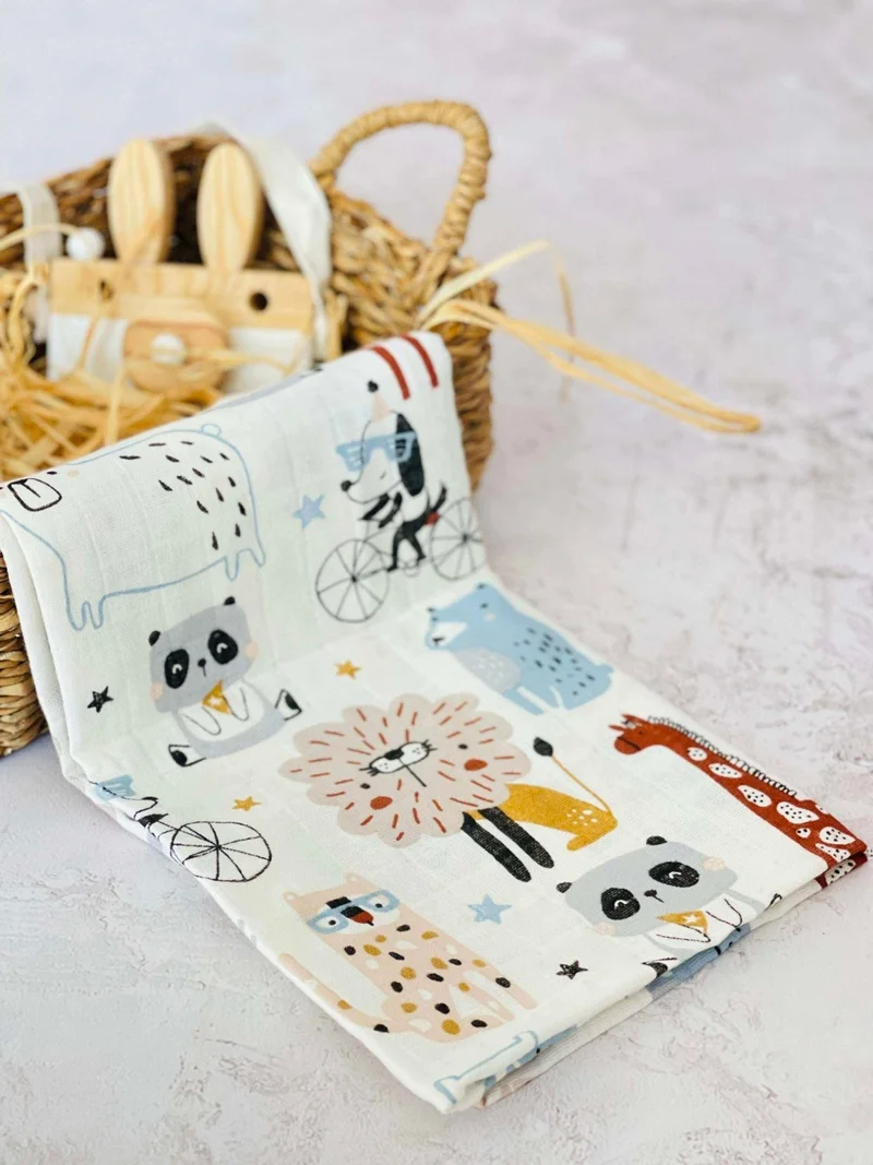 جونييروس 3 Multi-Purpose Muslin Cloth Cover Blanket