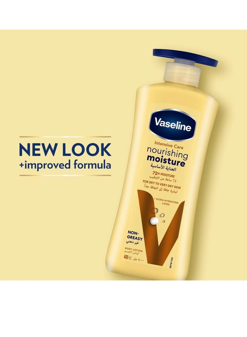 Vaseline intensive care nourishing moisture 2 X 400ml - Image 2