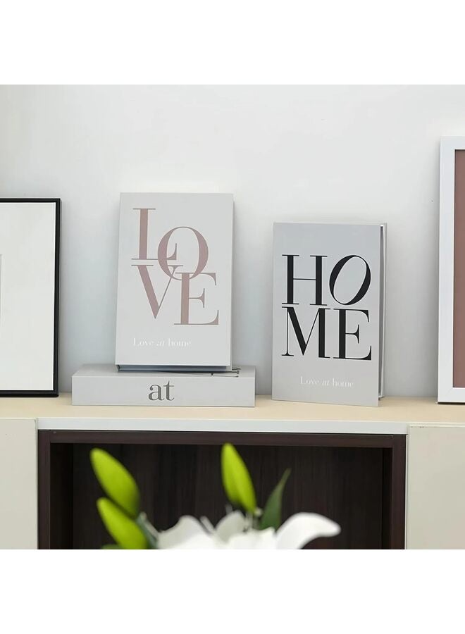 3 PCS Faux Books for Decoration - Modern Fashion Decorative Books Set for Hardcover Home Decor, Decorative Books For Home Decor, For Office Bar Rustic Farmhouse Bookshelf - Image 2