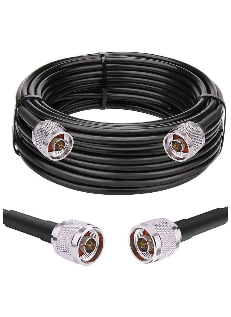 Ohm OHM N-type Male to N-Type Male Antenna Cable RG58  - Image 1