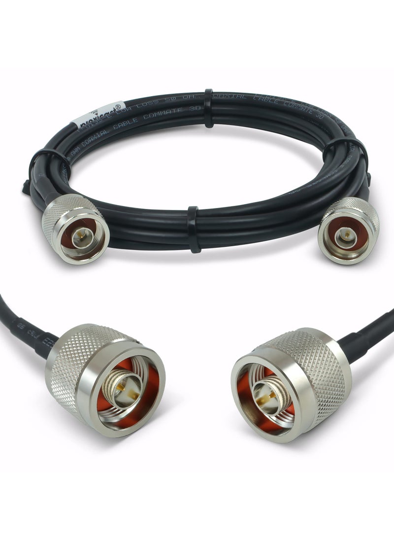 Ohm OHM N-type Male to N-Type Male Antenna Cable RG58  - Image 3