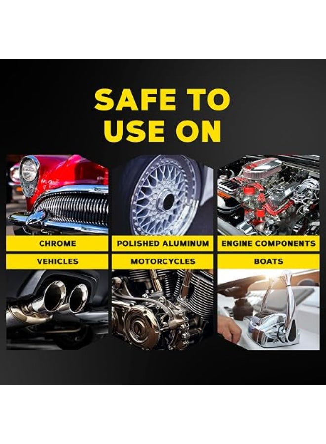 Meguiar's Metal Polish Restores Mirror Shine, Removes Oxidation, Revives Chrome and Metal Surfaces with Ease - Image 2