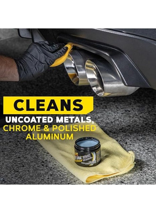 Meguiar's Metal Polish Restores Mirror Shine, Removes Oxidation, Revives Chrome and Metal Surfaces with Ease - Image 4