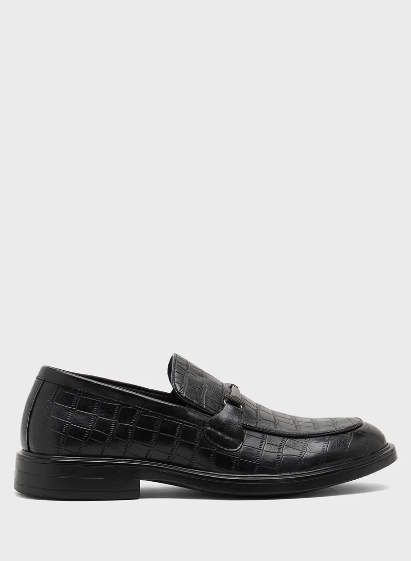 روبرت وود Croc Emboss Formal Slip Ons