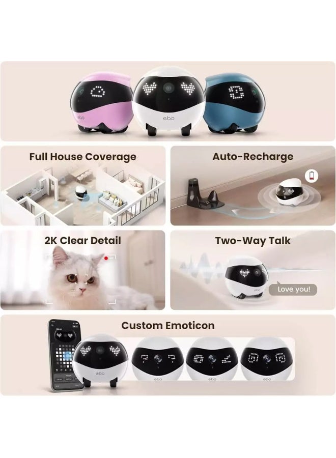 Enabot EBO Air 2 FamilyBot – Indoor Security Camera Robot (2K Pet Camera) - Image 2