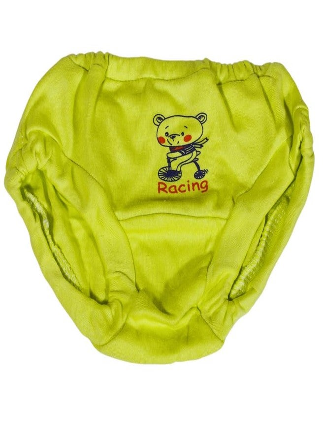 Tiny Treasures Baby Boy & Baby Girl Cotton Underwear V-Shape| Bloomers | Panties | Briefs | Underpant | Combo Pack of 6 Multicolor | for 12 to 18 Month Unisex Kid's | LCJT - Image 2