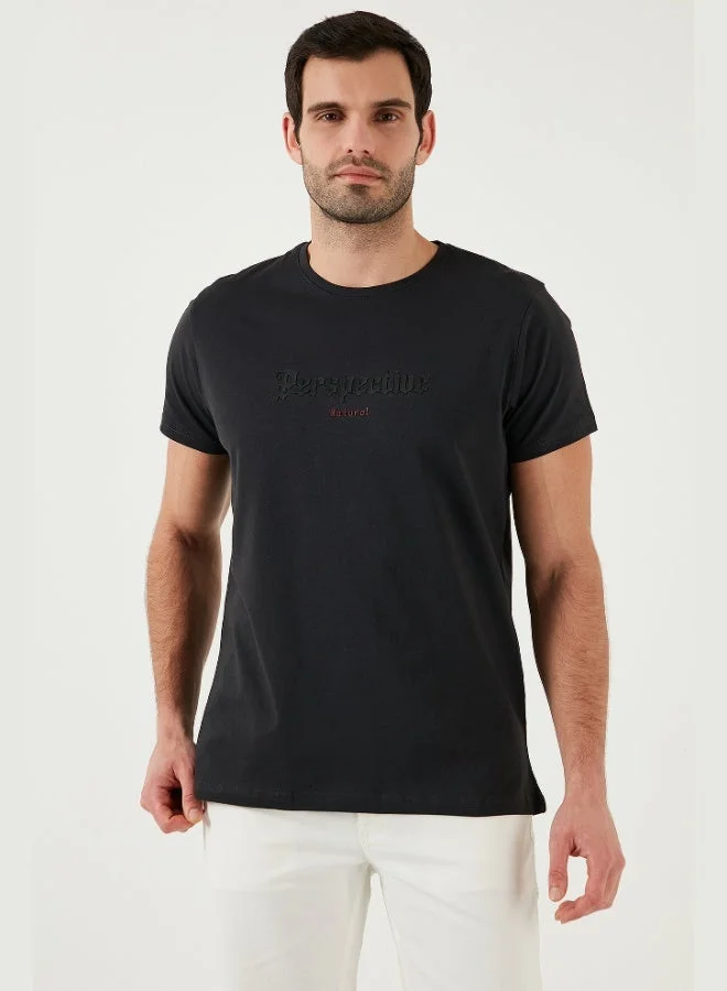 Buratti Cotton Slim Fit Crew Neck T Shirt Men's T SHIRT 541PERSPECTIVE