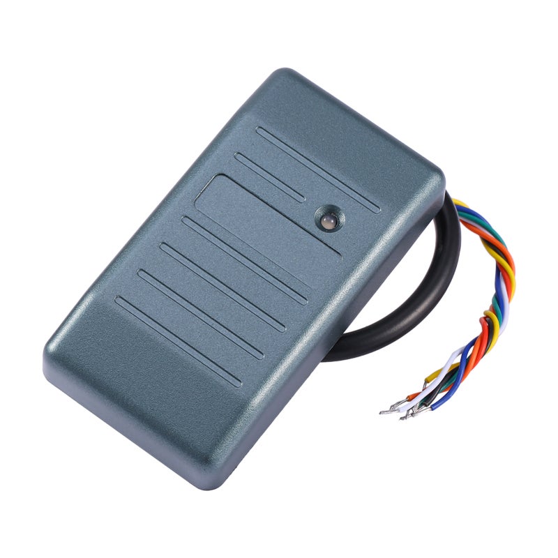 Waterproof IC Card Reader Fully Sealed Design for RFID Card Access Control - High Sensitivity 125KHz Contactless Reader with Dual LED Indicators for Outdoor Security Applications - Image 1