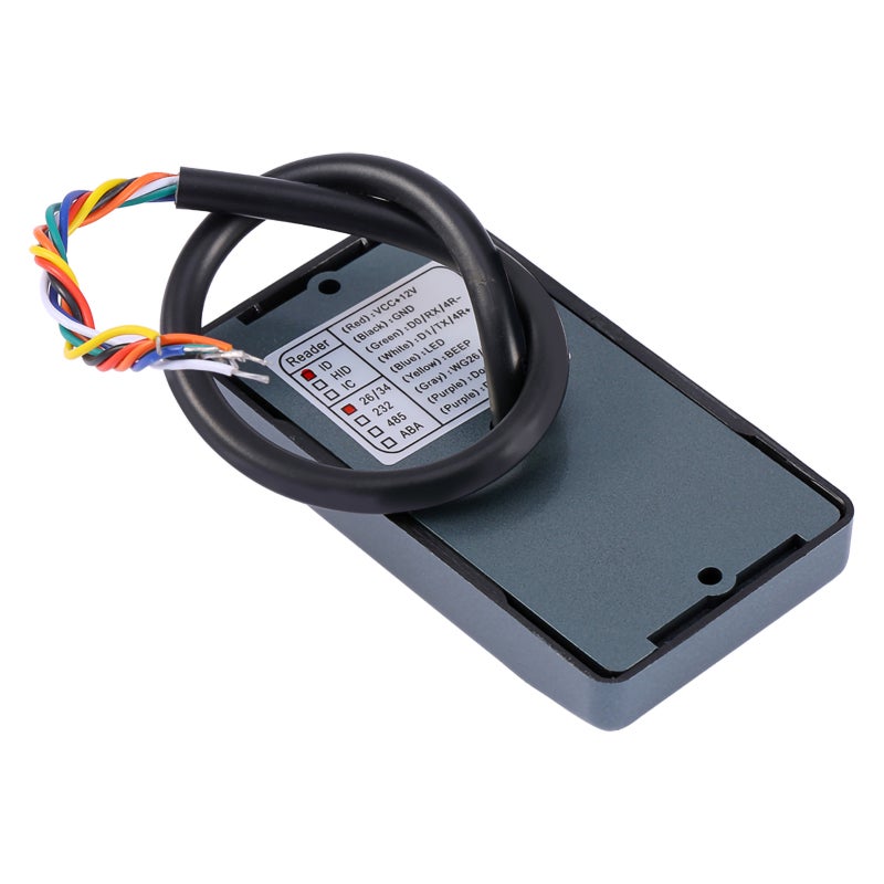 Waterproof IC Card Reader Fully Sealed Design for RFID Card Access Control - High Sensitivity 125KHz Contactless Reader with Dual LED Indicators for Outdoor Security Applications - Image 4