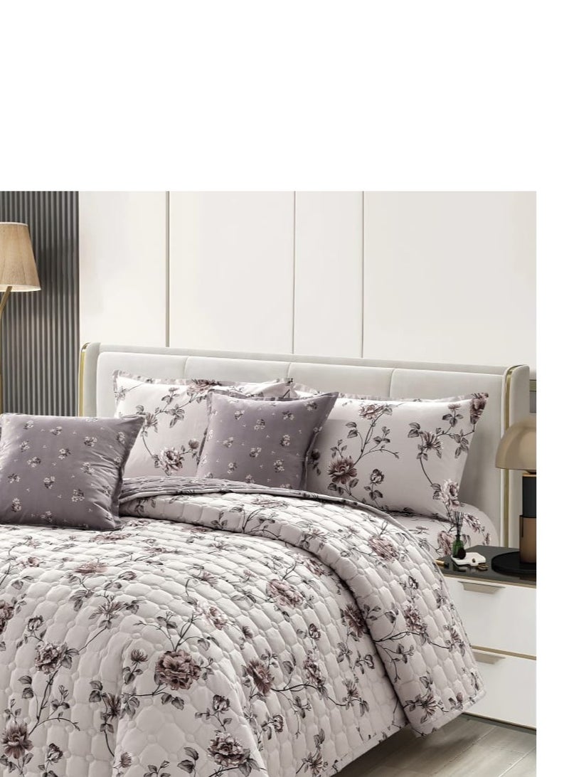 مون طقم لحاف نفر مفرش مكون من 4 قطع بوليستر لحاف مقاس170 في 220سم - Image 2