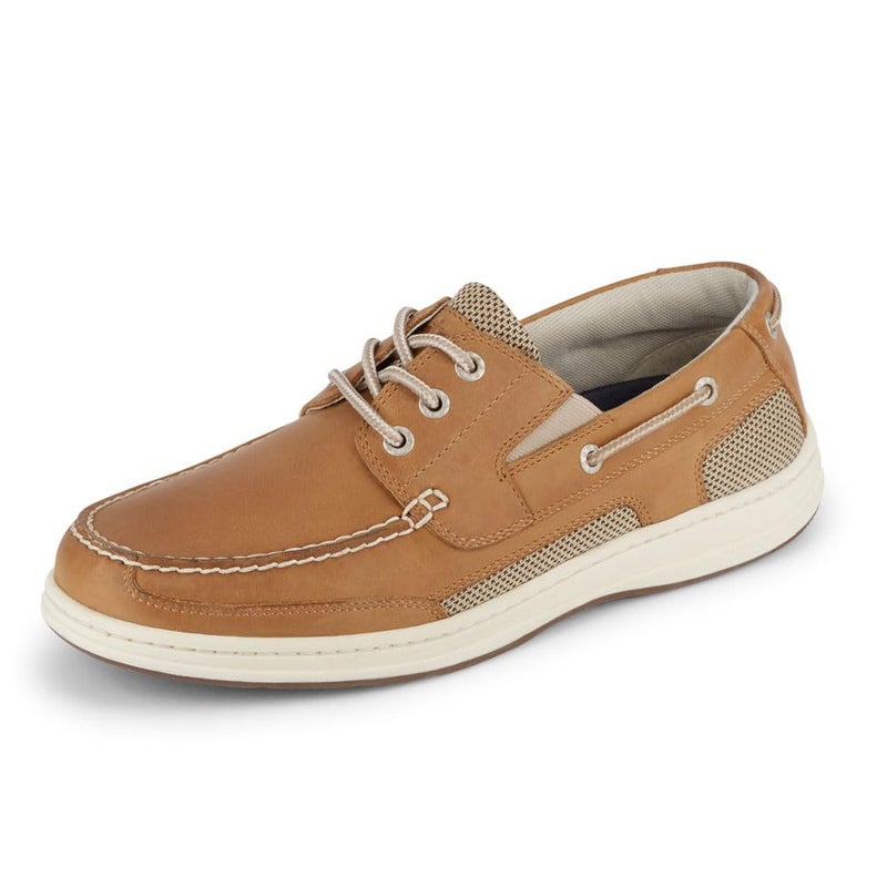 Dockers Men's Beacon Boat Shoe, Tan, 12 Wide - Image 1